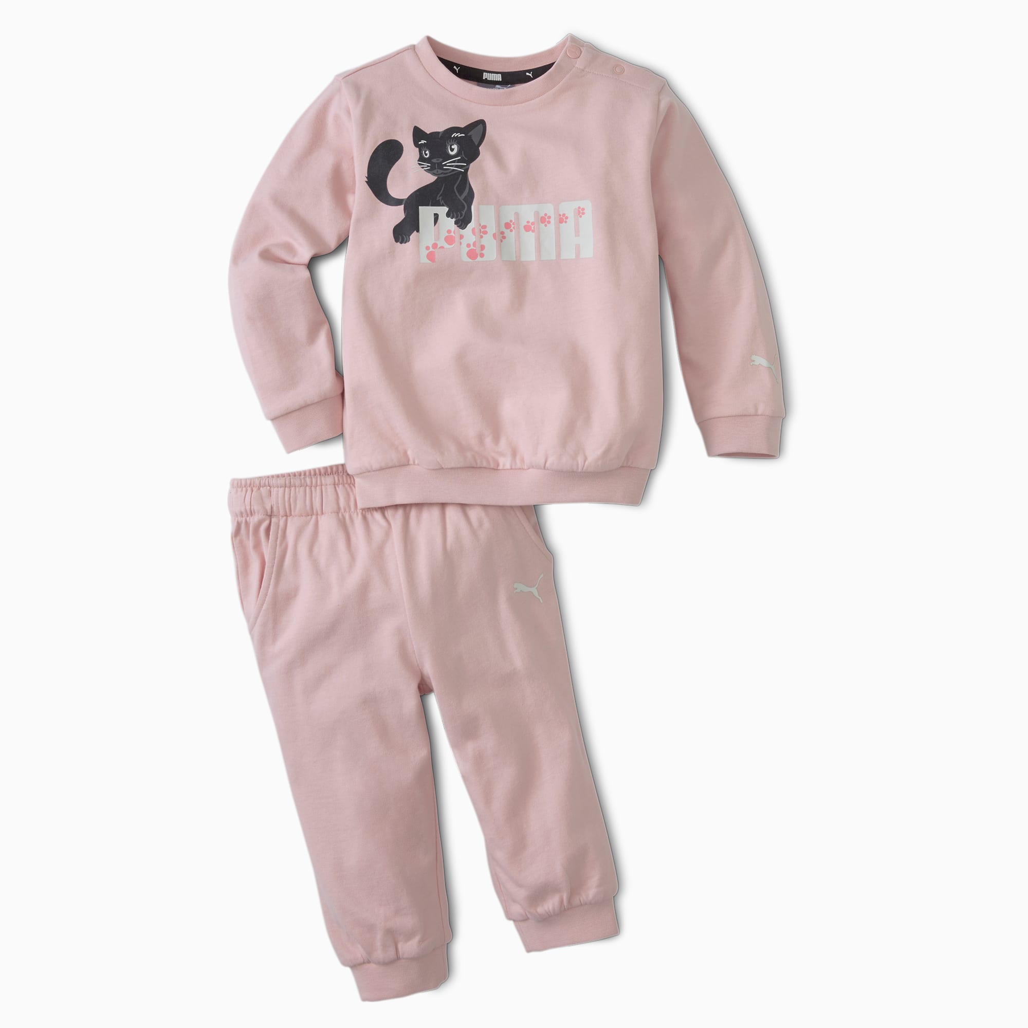 Animals Infant + Toddler Crewneck + Jogger Set | PUMA